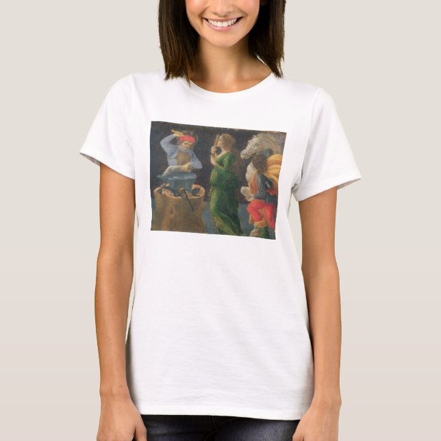 Camiseta The Miracle of St. Eligius, predella panel from th (Frente)