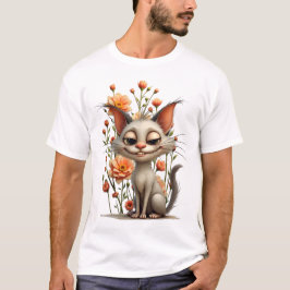Camiseta The mischievous cat