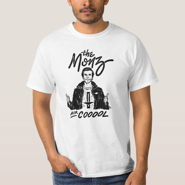 Camiseta "The Monz" Parody Corvair Monza de Bard Beach (Frente)