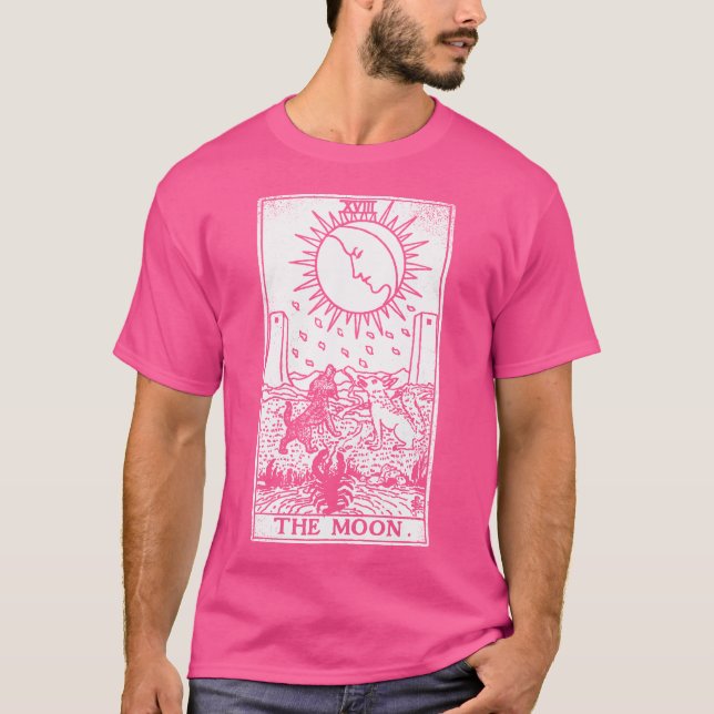 Camiseta The Moon Tarot Card (Frente)