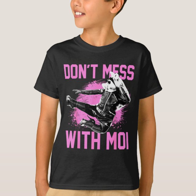 Camiseta The Muppets Miss Ggy Don't Mess With Moi Small  (Frente)