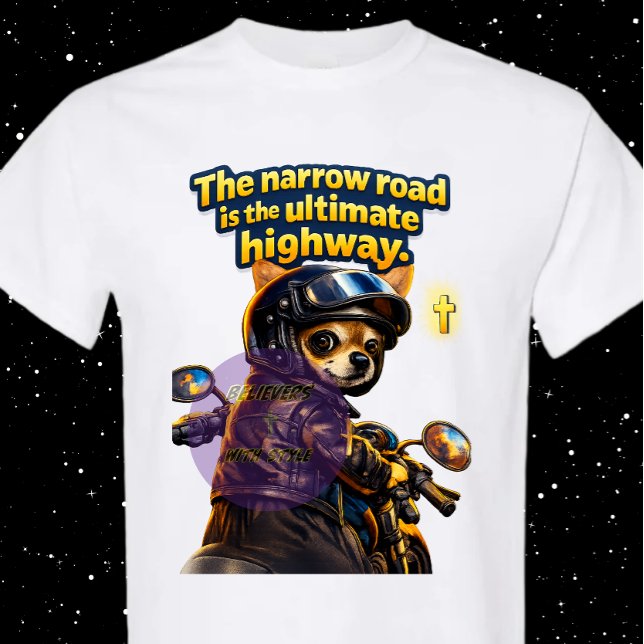 Camiseta The narrow road - Christian (Criador carregado)