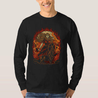Camiseta The Norse goddess Freya Viking warrior Vane goddes