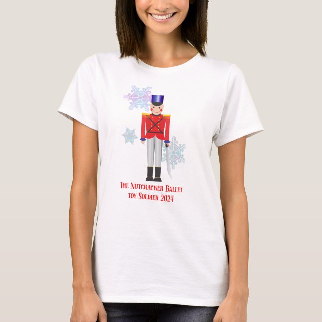 Camiseta The Nutcracker Toy Soldier 2024 (Frente)