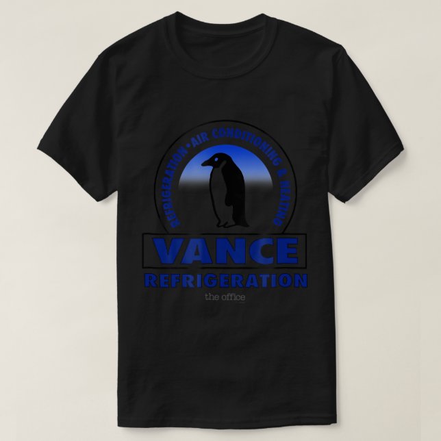 Camiseta The Office Vance Refrigeration Bob Vance T-Shirt (Frente do Design)