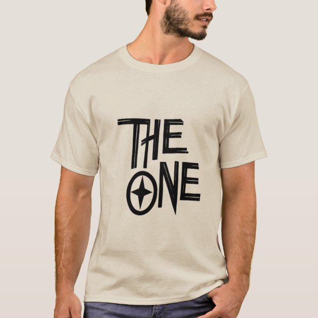 Camiseta The One T-Shirt – For the Main Character Energy (Frente)