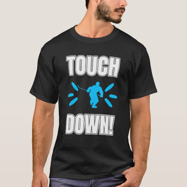 Camiseta The Penalty Box Winter Sport Hockey Player 15 (Frente)