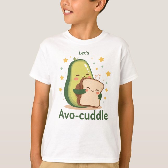 Camiseta The Perfect Cuddle with Avocado and Toast (Frente)