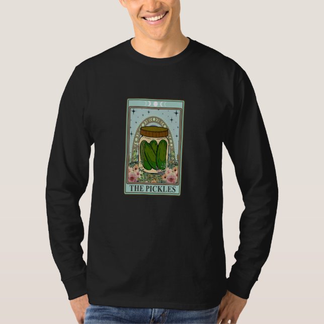 Camiseta The Pickles Tarot Card  Pickle  Dill Pickle Humor (Frente)