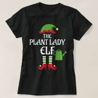 Camiseta The Plant Lady Elf | Funny Christmas Gardener