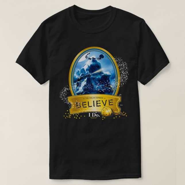 Camiseta The Polar Express True Believer Sweatshirt (Frente do Design)