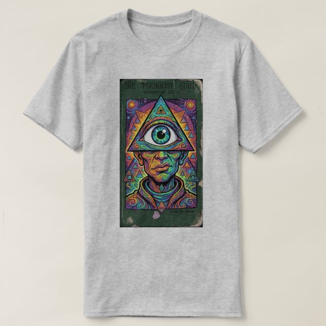 Camiseta The Psionicist Guild 1 (Frente do Design)