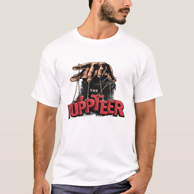 Camiseta The Puppeteer Dark Streetwear Graphic T-Shirt  (Frente)