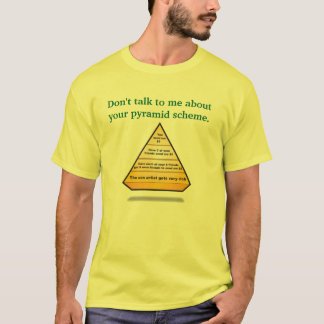 Camiseta THE-PYRAMID, não me falam sobre seu pyrami…