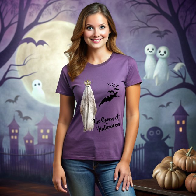 Camiseta The Queen of Halloween (Criador carregado)