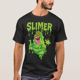 Camiseta The Real Ghostbusters Ecto Verde Slimer Retro
