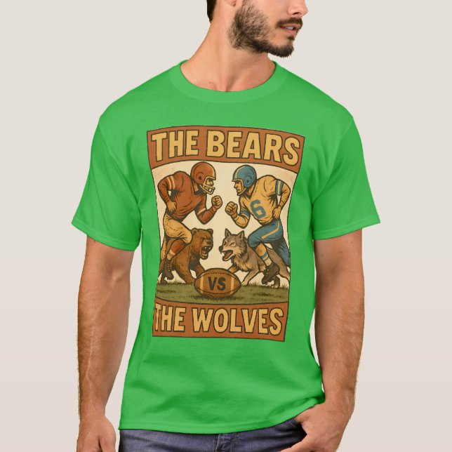 Camiseta THE REBS vs THE TIGERS (Frente)