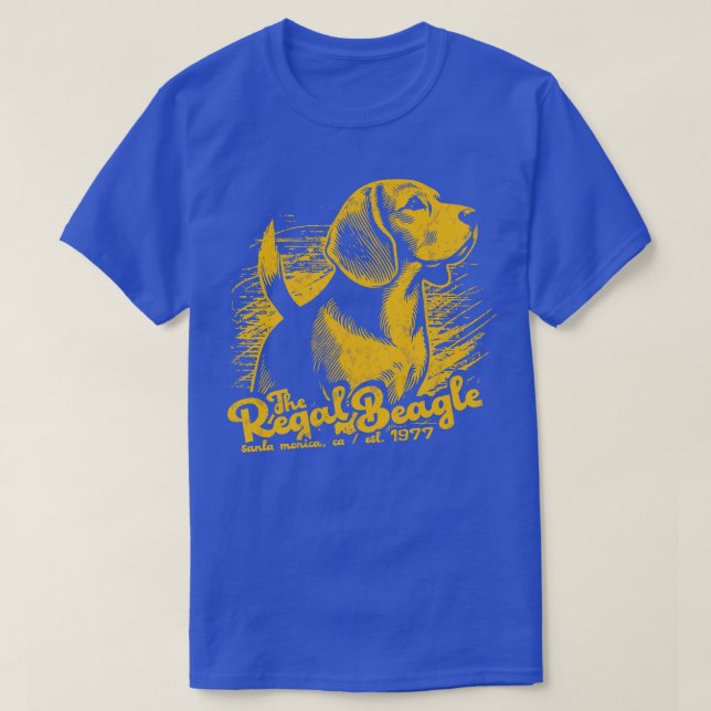 Camiseta The Regal Beagle 1977 Terceiro Setor (Frente do Design)
