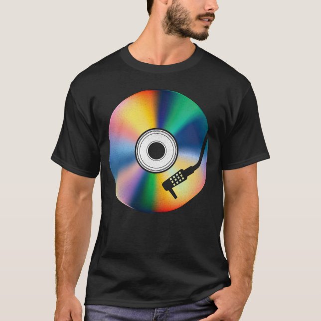Camiseta The retro disc (Frente)