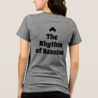 Camiseta The Rhythm of Resolve Vida Intencional