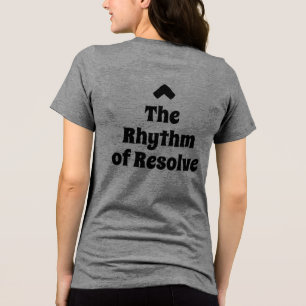 Camiseta The Rhythm of Resolve Vida Intencional