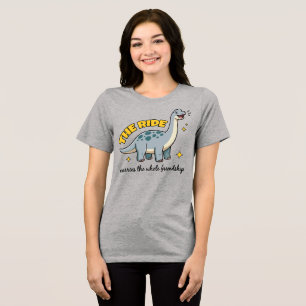 Camiseta The Ride Bestie, Camisa Divertida de Dino