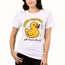 Camiseta The Rider Bestie, Tee de Pato de Borracha