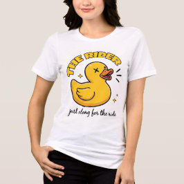 Camiseta The Rider Bestie, Tee de Pato de Borracha