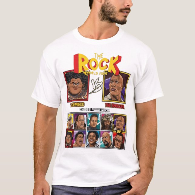 Camiseta The Rock (Frente)