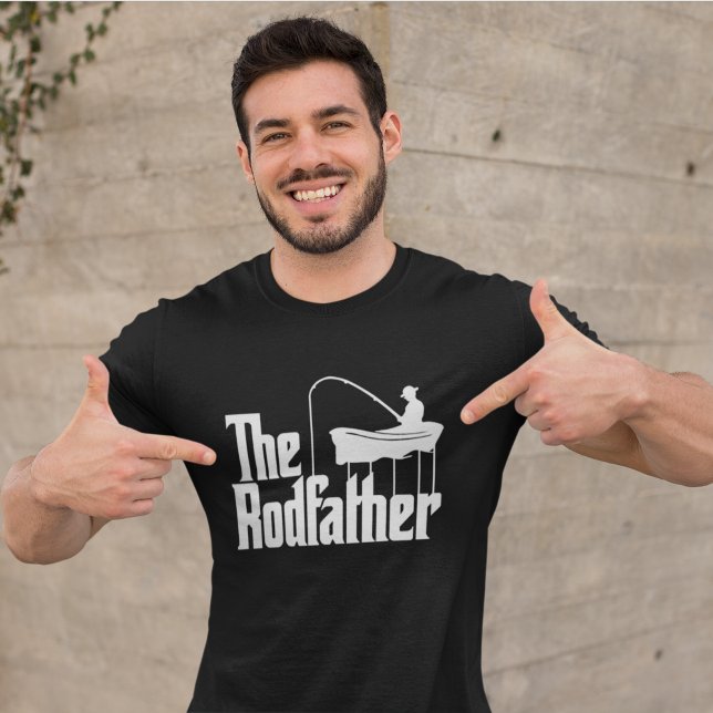 Camiseta The Rodfather Funny Fishing (Criador carregado)