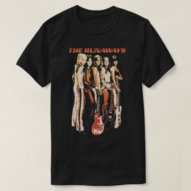 Camiseta The Runaways Classic T-Shirt (Frente do Design)