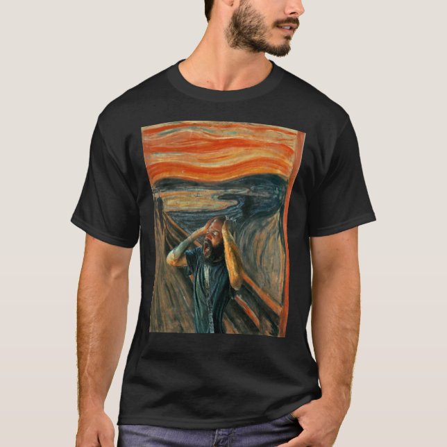 Camiseta The Scream (Death Grips) Classic T-Shirt (Frente)