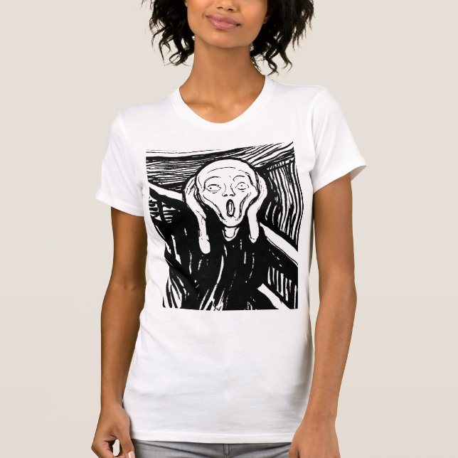 Camiseta The Scream – Edvard Munch Art (Frente)
