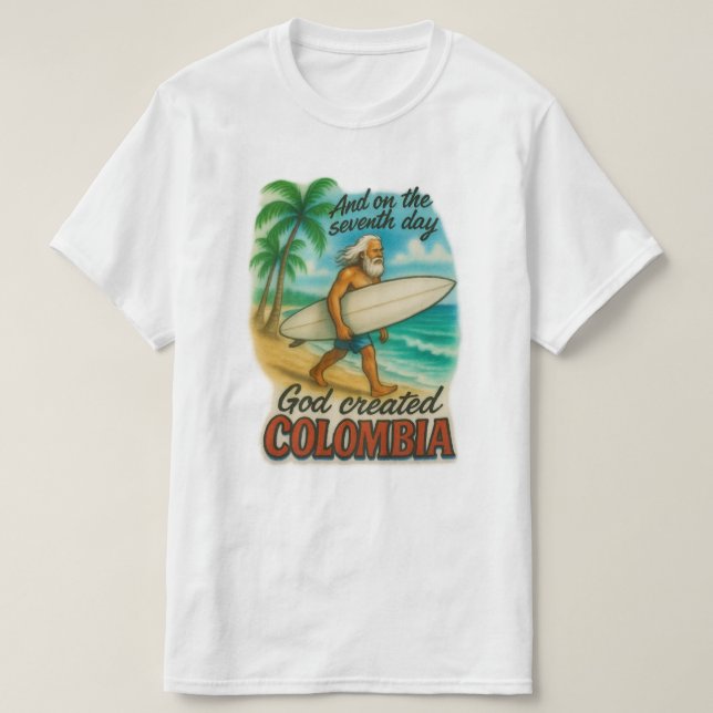Camiseta The seventh day (Frente do Design)