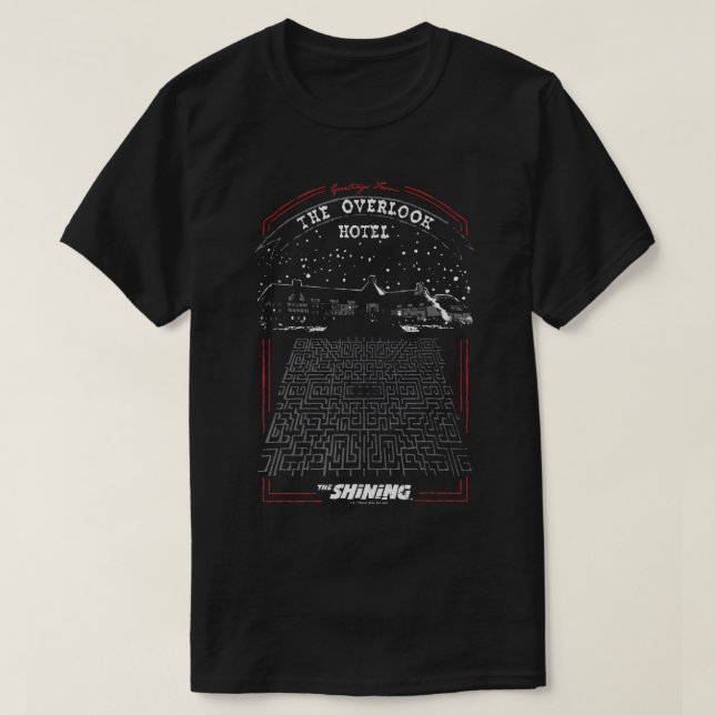 Camiseta The Shining Overlook Hotel Maze T-Shirt (Frente do Design)