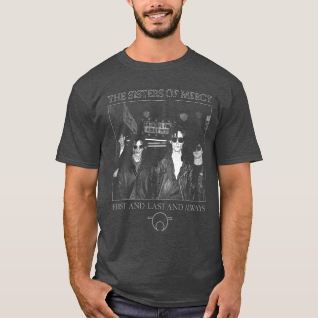 Camiseta The Sisters Of Mercy first and last and always fri (Frente)