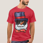 Camiseta The Snowman With Sunglasses Party Christmas In Jul<br><div class="desc">The Snowman With Sunglasses Party Christmas In July  .</div>