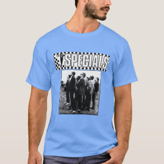 Camiseta The Specials São Populares Com Muitas Canções Retr