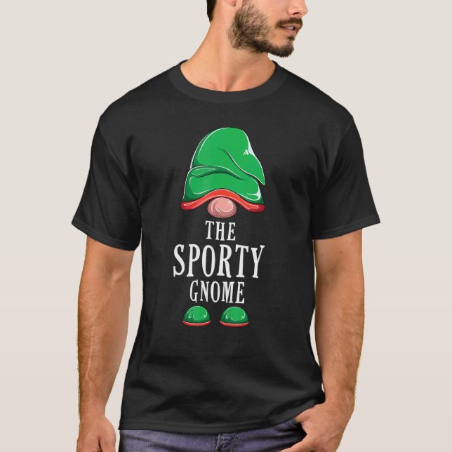 Camiseta The Sporty Gnomy Family Matching Group C (Frente)