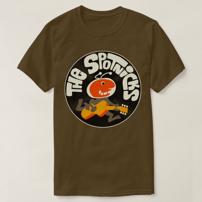 Camiseta The Spotnicks 60s Swedish Instrumental Rock (Frente do Design)