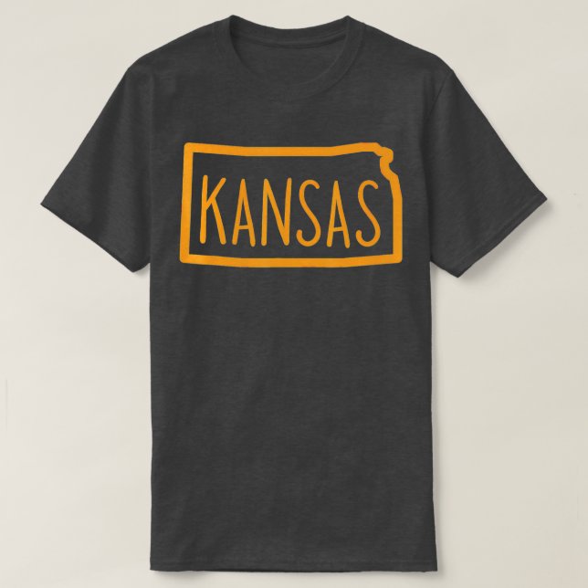 Camiseta The State of Kansas  (Frente do Design)