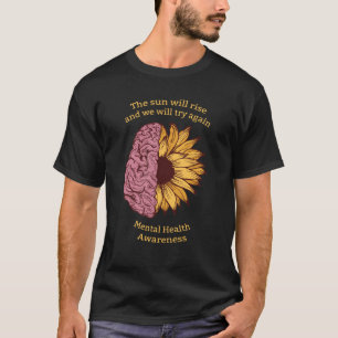 Camiseta The Sun aumentará consciência da saúde mental