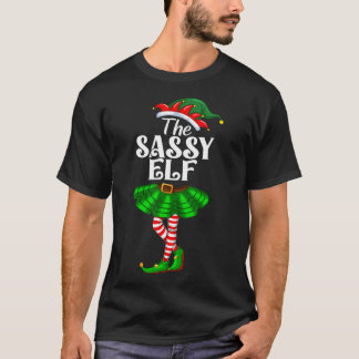 Camiseta The Sy Elf Xmas Funny Christmas Matching Family Pa