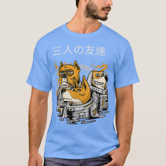 Camiseta The Three FriendsDog Pals Dogs Pal Friend Threesom
