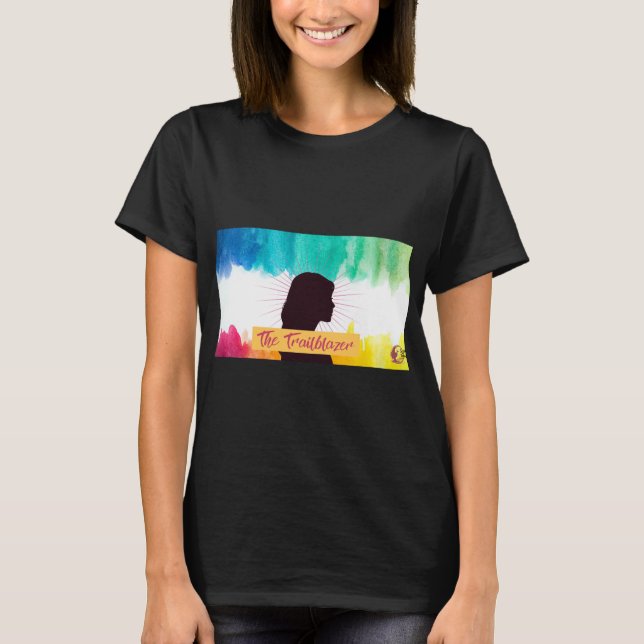 Camiseta The Trailblazer Confidence Archetype Black T-Shirt (Frente)