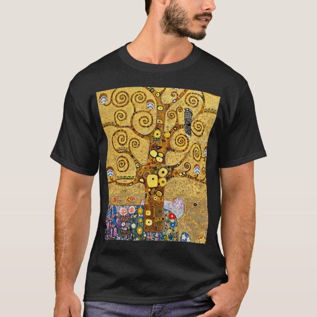 Camiseta “ The Tree of Life ” , Gustav Klimt (Frente)