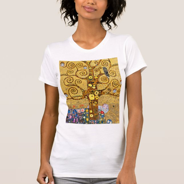 Camiseta “ The Tree of Life ” , Gustav Klimt (Frente)