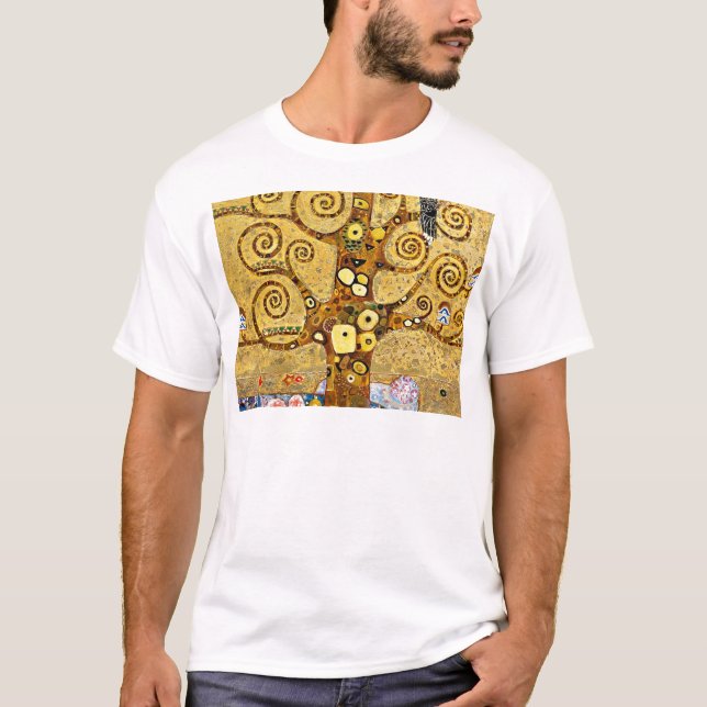 Camiseta “ The Tree of Life ” , Gustav Klimt (Frente)