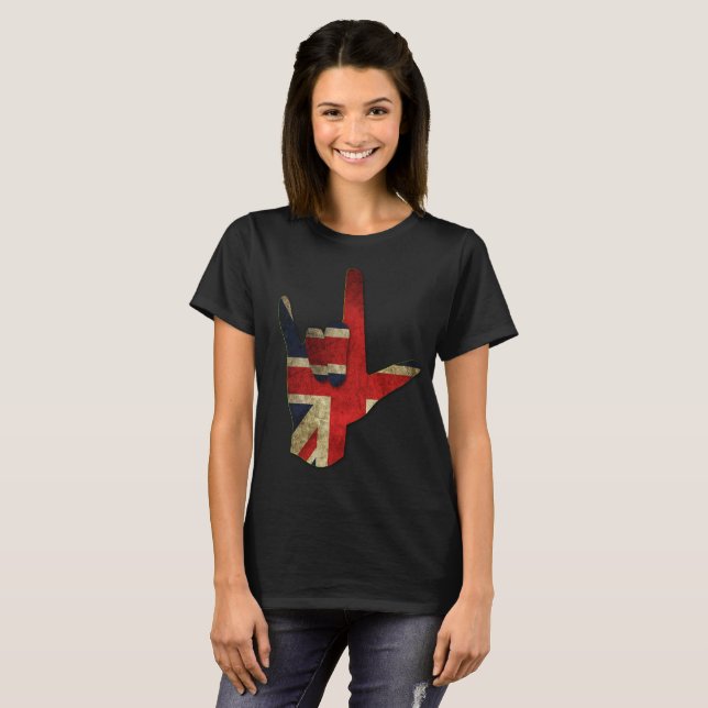 Camiseta The Union Jack (UK Flag) (Frente Completa)