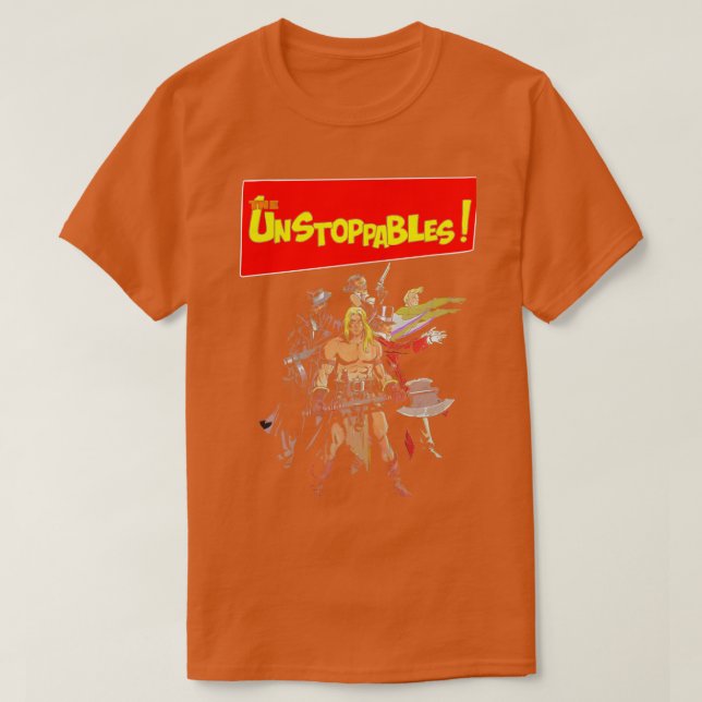 Camiseta The Unstoppables (Frente do Design)